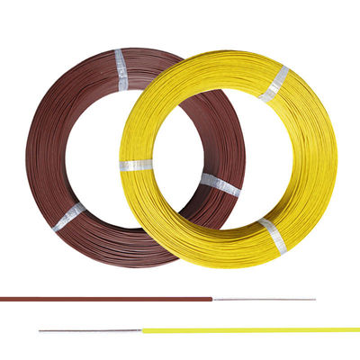 качество  FEP 24 Gauge Solid Core Wire Silver Plated High Voltage Фабрика