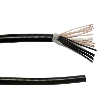 Multi TPE ядров 24AWG изолировал кабель с черной пропиткой оболочки гибкий электрический