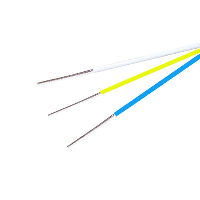 Высокотемпературный серебристый медный изолированный провод PFA с несколькими размерами AWG AC600V и 1-5 вариантов ядра