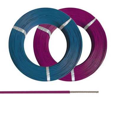 Высокотемпературный серебристый медный изолированный провод PFA с несколькими размерами AWG AC600V и 1-5 вариантов ядра