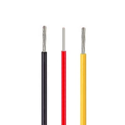 Провод с серебряным покрытием, изоляцией из PFA, калибр 12, диапазон от 36awg до 3/0awg, 10 базовых цветов