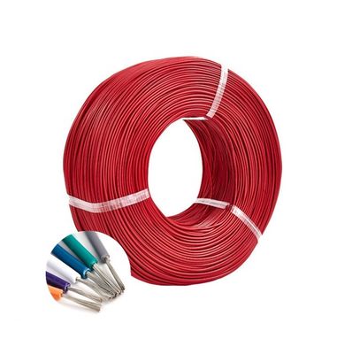 Термостойкий провод с изоляцией из PFA, рассчитанный на 600 В, с посеребренным многожильным проводником, калибр 16, 18, 26