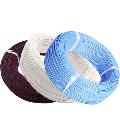 19 жил посеребренного медного нагревательного провода PFA с номинальным напряжением AC600V и различными размерами AWG