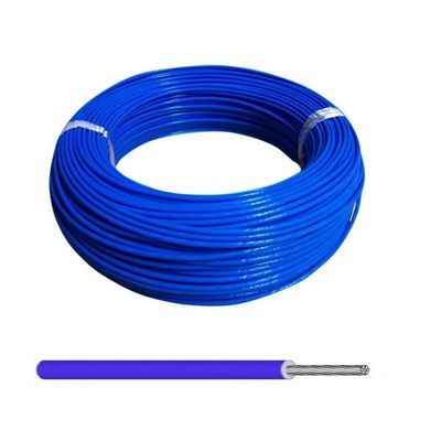 24awg 19/36 ПФА изоляция серебристый медный провод с химической устойчивостью и 9 цветов