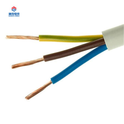 China Supply 3 Core 2.5mm PVC Electrical H05VV-F Cable Wire