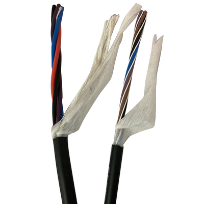 500V робототехнический PVC кабеля изолировал PVC обшило гибкий кабель 3 ядров