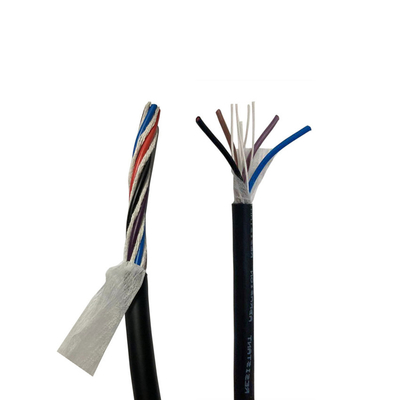 24 изоляции PVC электрических кабеля ядра кабелей PUR 4 Awg PUR теплостойких