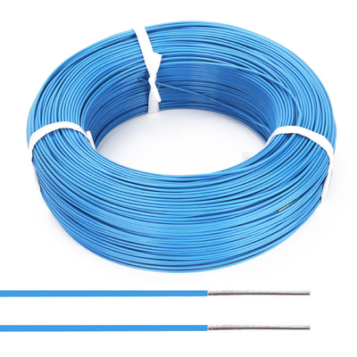 Голубой цвет PFA изолировал Wires16 18 провод твердого провода с сердечником 14 датчиков высокотемпературный